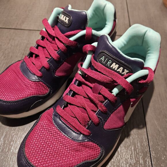 Nike Air Max Coliseum Racer Rasberry Teal Sneaker Womans Sz 10 553441 605 - Picture 5 of 8